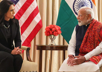 PM Modi meets U.S Director of National Intelligence Tulsi Gabbard