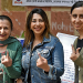 Over 40% voter turnout recorded till 3 PM for 70 assembly seats