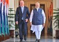 New Zealand PM Christopher Luxon arrives in Delhi on 5-day visit to India