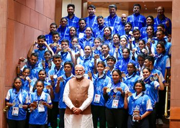 Prime Minister congratulates Indian Contingent for winning 33 Medals at Special Olympics World Winter Games