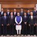 PM Modi meets the Japanese business delegation led by Mr. Tatsuo Yasunaga