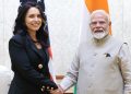 U.S. Director of National Intelligence, Ms. Tulsi Gabbard, calls on Prime Minister Narendra Modi
