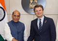 Raksha Mantri meets Netherlands Defence Minister in New Delhi